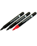 FolioContact Boardmarker 3er-Set (2× Schwarz, 1× Rot)