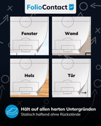 Fußball-Taktikfolie überall einsatzbereit, ideal für Trainer und Teams