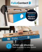 Whiteboard-Folie passend für gängige Flipchart-Ständer, perfekt zum Mitnehmen