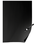 Schwarze FolioContact Blackboard-Folie in Tafel-Optik, mit FolioContact Marker