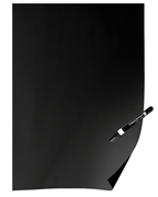 Schwarze FolioContact Blackboard-Folie in Tafel-Optik, mit FolioContact Marker