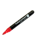 FolioContact Boardmarker in Rot – abwischbarer Whiteboard-Marker für beschreibbare Folien