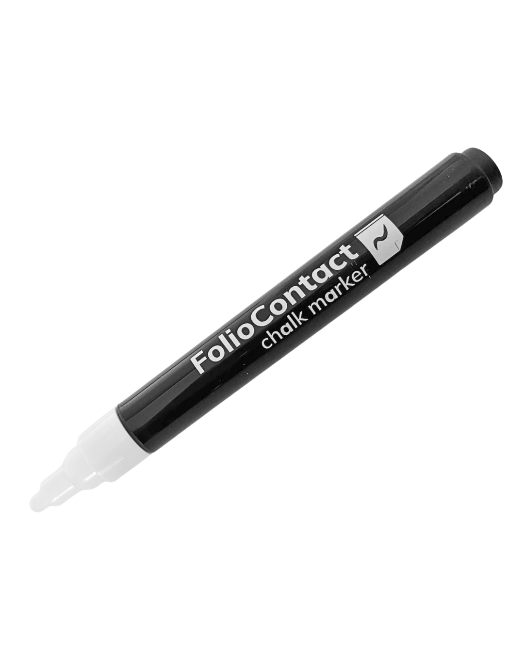 FolioContact Chalkmarker in Weiß – deckender Kreidemarker für die Blackboard-Folie